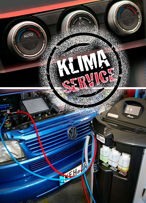 Auto-Klima-Anlagen-Service. Check, Wartung und Reparatur.