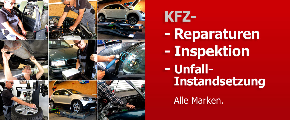 Auto Reparaturen, Inspektionen, Kundendienst, Unfall-Instandsetzung bei Autopark A93