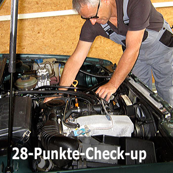 Kfz-Werkstatt-Service 28-Punkte-Check-up